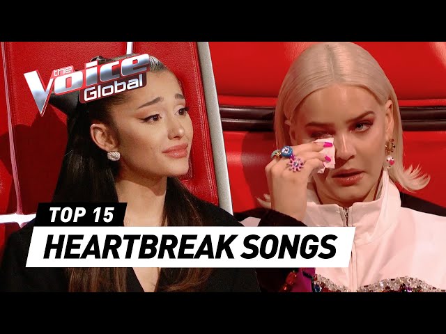 💔 EMOTIONAL HEARTBREAK songs on The Voice