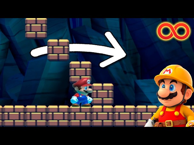 DON'T LOOK LEFT 🙃 - Infinite Expert Mode | Super Mario Maker 2