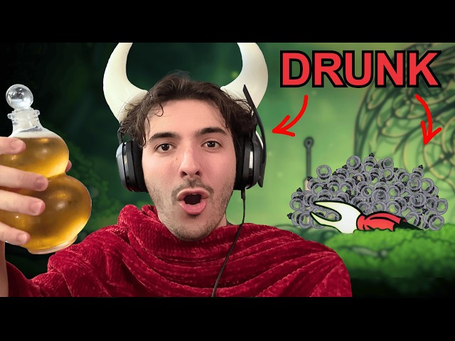 Playing Silksong As Drunk Hornet, But I'm Also Drunk