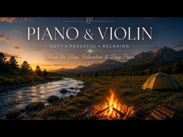 Beautiful Piano & Violin Music: Soft, Peaceful & Relaxing Music for Sleep, Relaxation & Deep Peace.