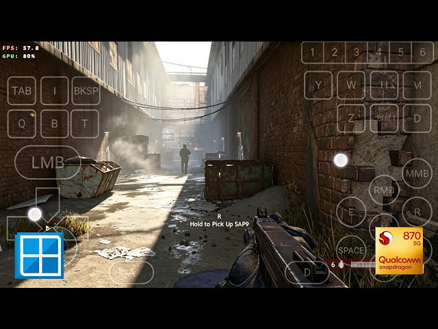Rogue Warrior - Winlator 11 Snapdragon 870 Android Gameplay 