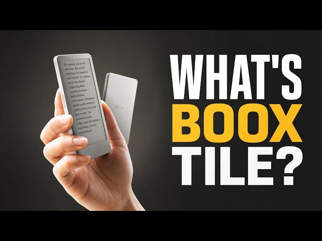 BOOX Just Entered the Tiny eReader Race