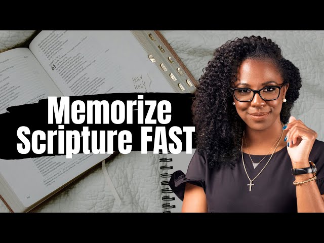 How to Memorize Scripture and Never Forget It — Even If You’ve Tried Before!