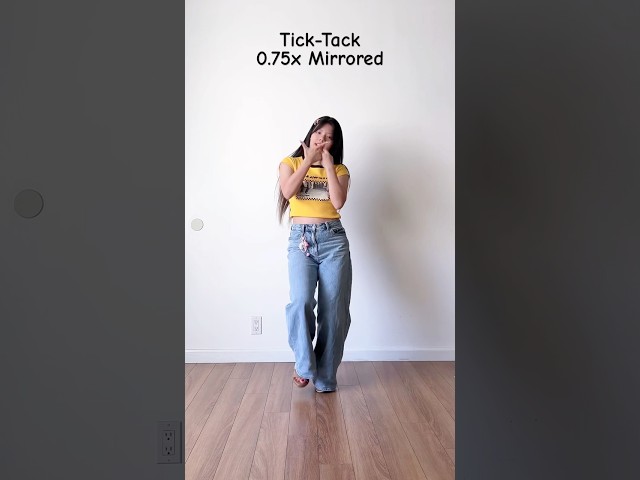 📌ILLIT ‘Tick-Tack’ Dance Tutorial 0.75x Mirrored