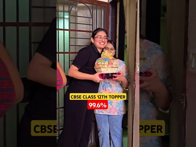 Aarushi Mam With CBSE Topper🔥 #pw #class12