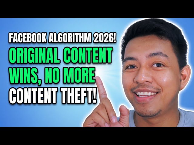 Facebook 2026 Update: Original Content na ang Priority! Babagsak na ba ang Reposted Videos? #update