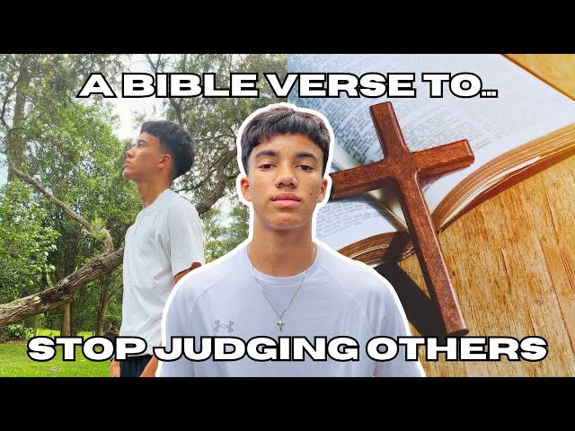 God wants you to hear this Bible verse! — How to stop being quick to judge