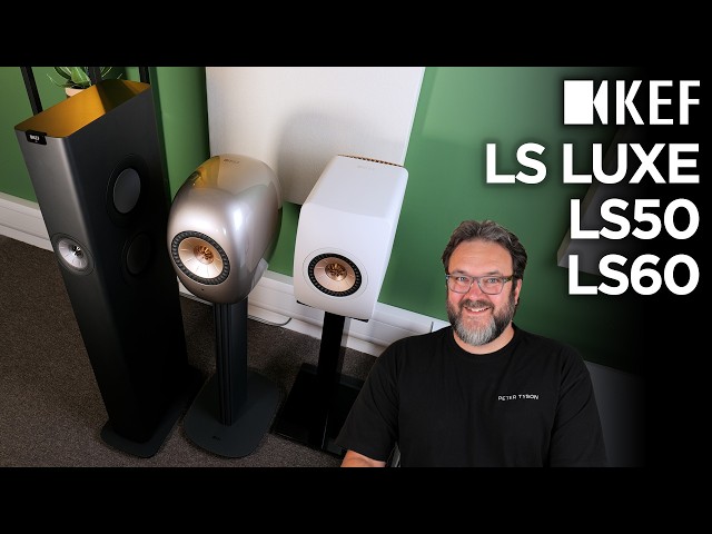 ¿Cuál es el indicado para ti? : KEF LS50 WII vs LS Luxe vs LS60