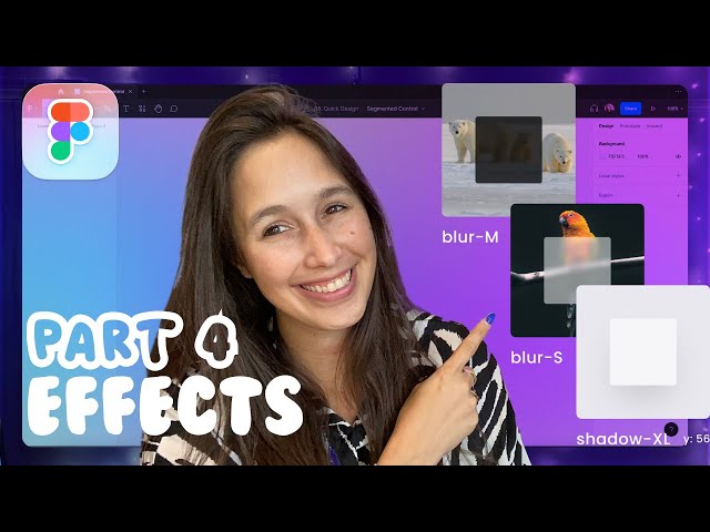 Figma Design System - Effects (Using styles) | Part 4 | Figma Step-by-Step Tutorial
