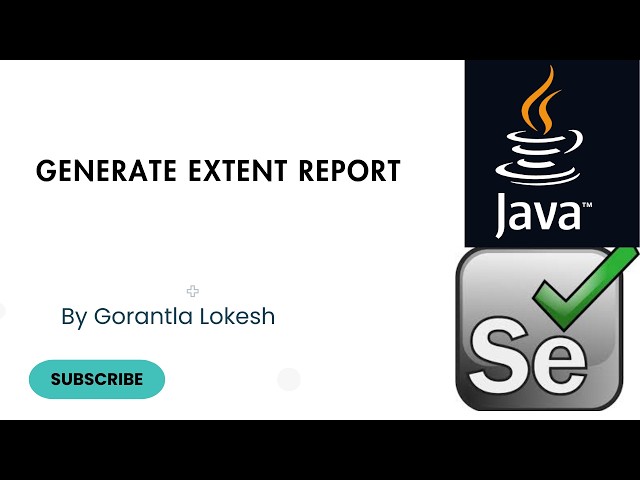 Selenium Java Tutorial 37: Generate Extent Report in TestNG Selenium Java #extent #testng