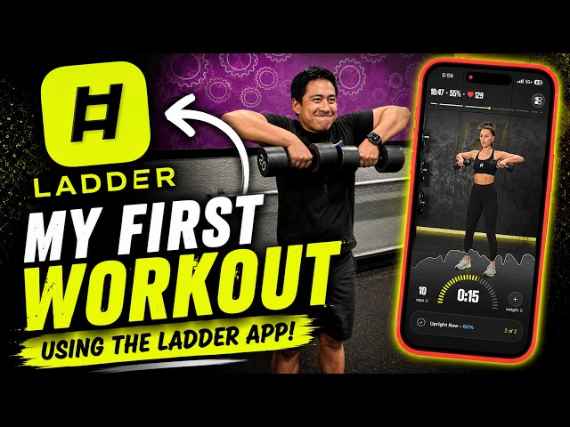 I Tried the LADDER APP | My First Workout Impressions!