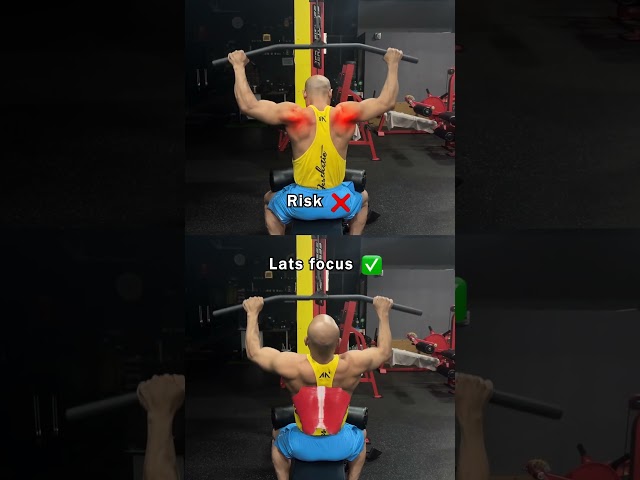 Lat Pulldown Form Fix: Front vs Behind the Neck
