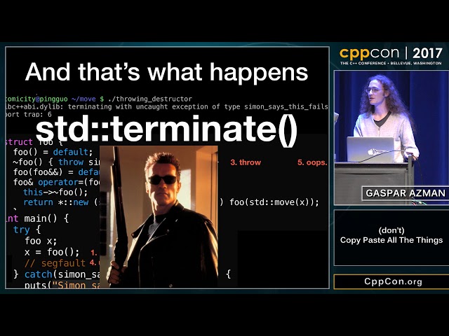 CppCon 2017: Gaspar Azman “(don't) Copy Paste All The Things”