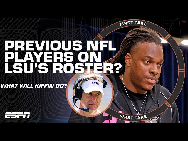 Stephen A. says Kiffin WON'T start the two NFL players? ‘Break these kids' hearts’! 💔😬 | First Take