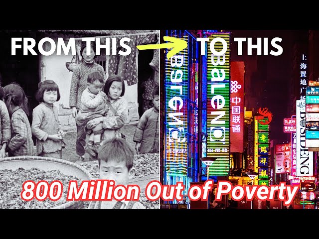 How China Lifted 800 Millions Out of Poverty