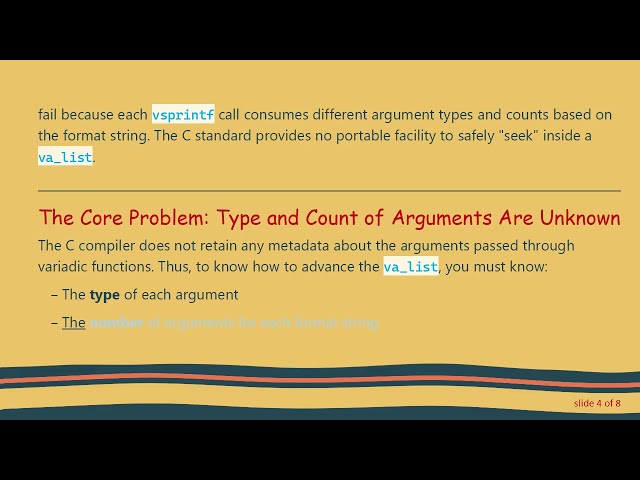 How to Use vsprintf Multiple Times on the Same Variadic Arguments in C
