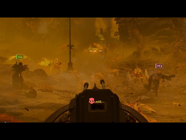 Cinematic Squad Gameplay  | Helldivers 2 (Omnicron - Terminids - 4K)