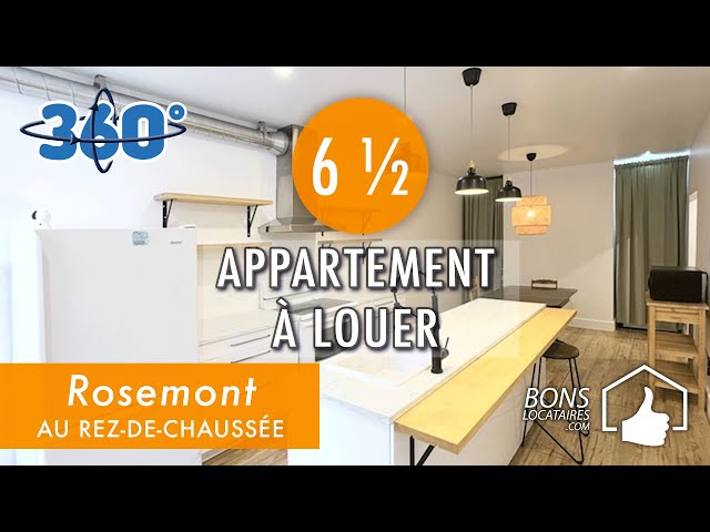 Apartment for rent - Virtual tour - Apartment Tour - Rosemont 6 1/2