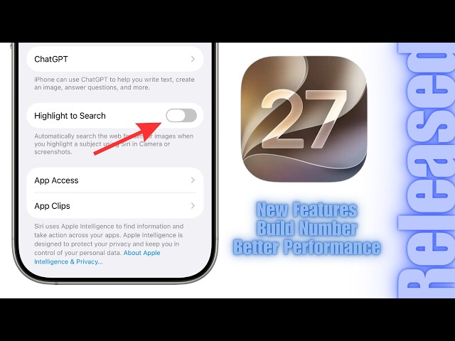iOS 27 Beta 4 is OUT with NEW FEATURES