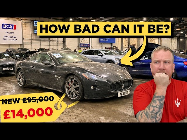 How Bad Is My Cheap Maserati From Auction?!