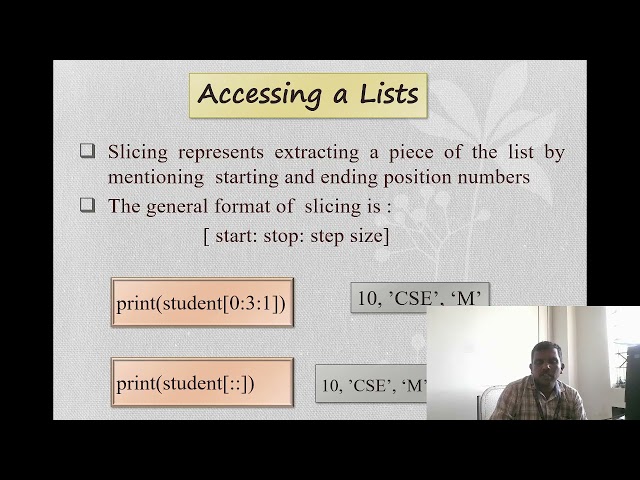 Python List Data Structures