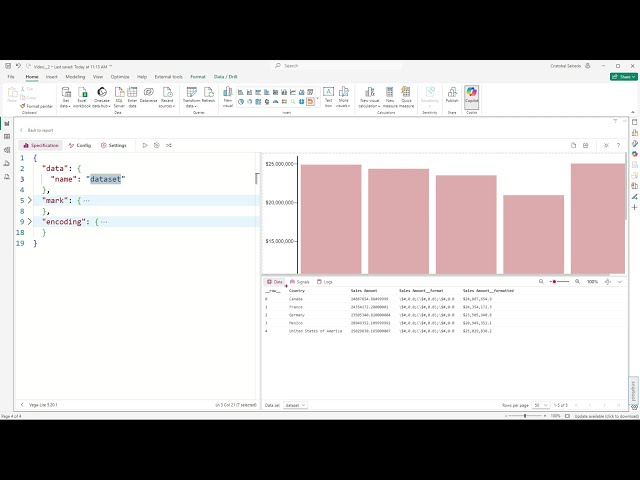 Interpretación de Datos en Deneb y la Función del Objeto 'Marks' en Vega-Lite