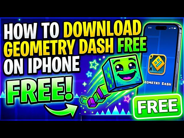 How to Download Geometry Dash For FREE on iPhone