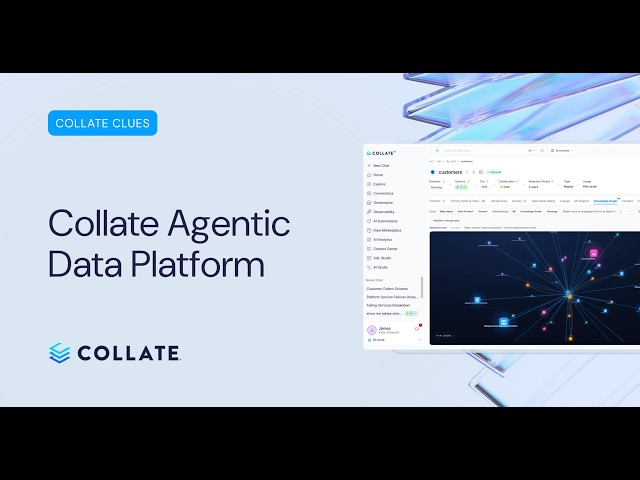 Collate Clues: Agentic Data Platform (2.0)