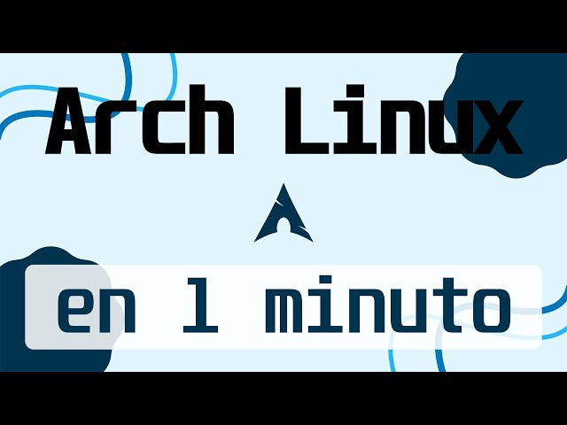 Distro of the day: Arch Linux (btw).