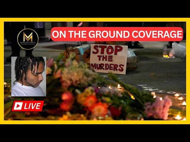 PROTEST AND VIGIL IN MADISON WISCONSIN AFTER POLICE KILLING OF COREY RUIZ