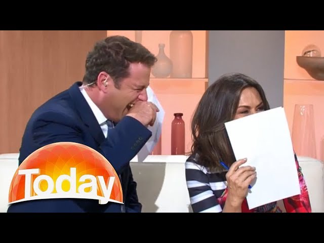 Karl loses it over Lisa's beard "in my genes" comment