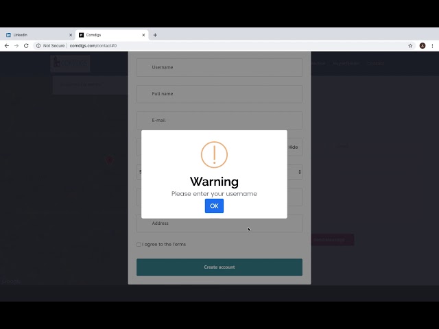 Comdig UI