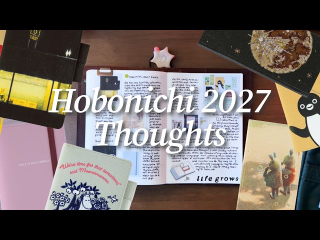 Chatting about the Hobonichi 2027 lineup