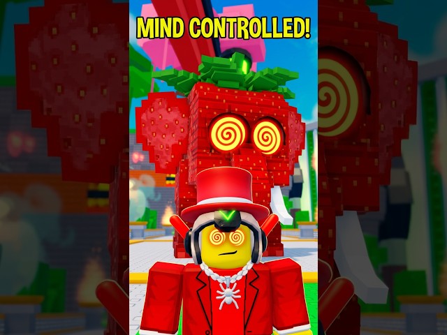 SAMMY GOT MIND CONTROLLED IN STEAL AN EGG?! 😱🍓 #roblox