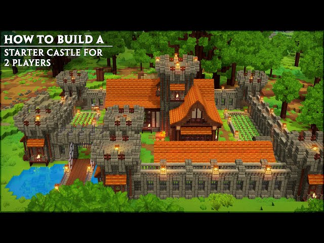 How to Build a Castle for 2 Players | Hytale Tutorial