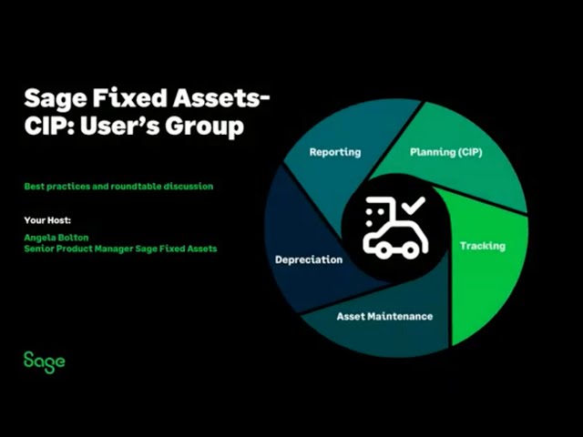 User Group Session—Construction in Progress (CIP) Best Practices