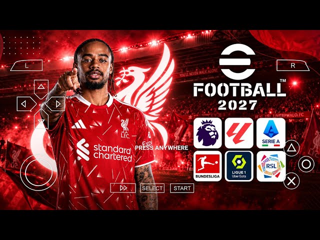 eFootball PES 2027 PPSSPP ISO [NO TEXTURE & NO SAVE DATA] NEW KITS 26/2027 REAL FACES & TRANSFERS
