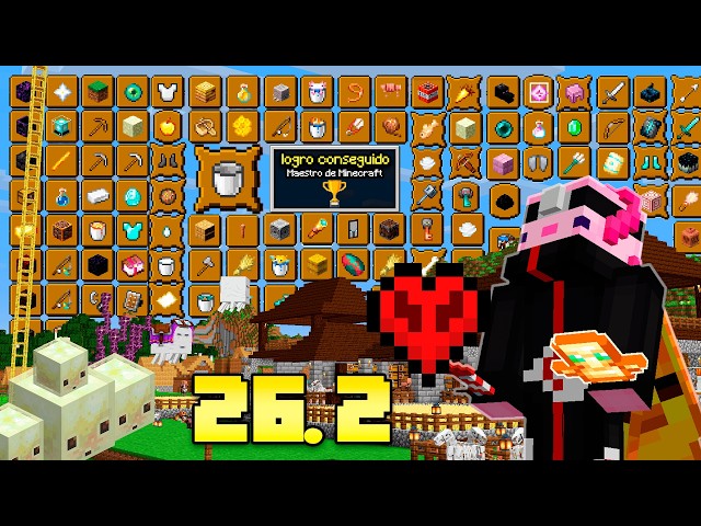 ✅ I got ALL THE ACHIEVEMENTS in the latest version of MINECRAFT!