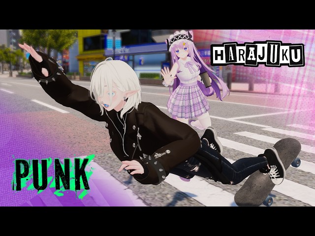 Harajuku + Punk Accessories Live Now in the VRChat Shop!