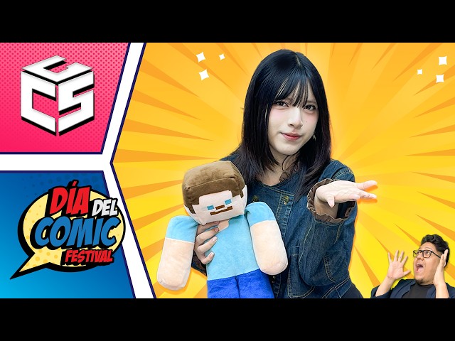 ESTAMOS EN EL DÍA DEL COMIC CON LA CUMPLEAÑERA | TEAM CGS