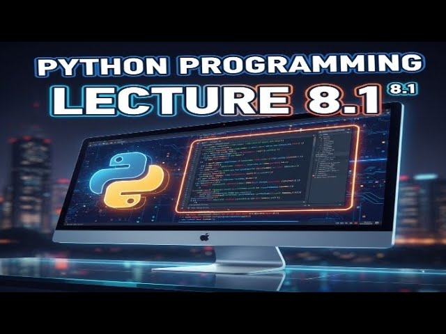 8.1 Complete Python Programming  Course For Fresher | Learn Python Fast!