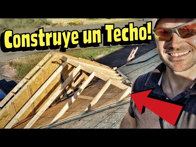 How to Build a Small Roof - Valley Roof Structure