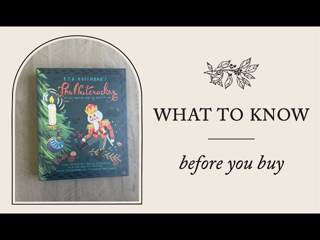 A Magical Pop-Up Book That Brings The Nutcracker to Life
