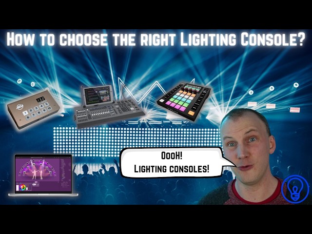 How Do You Choose a Lighting Console or Software for Stage Lighting?