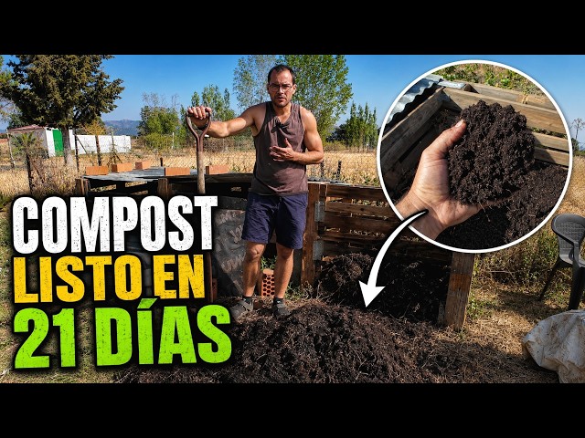 I made COMPOST IN JUST 21 DAYS (And I learned more about COMPOSTING than in my entire life).