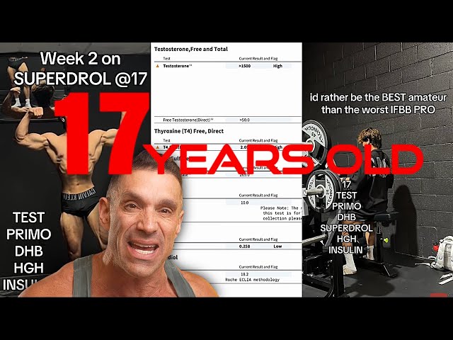 17 Year Old Blasting Steroids