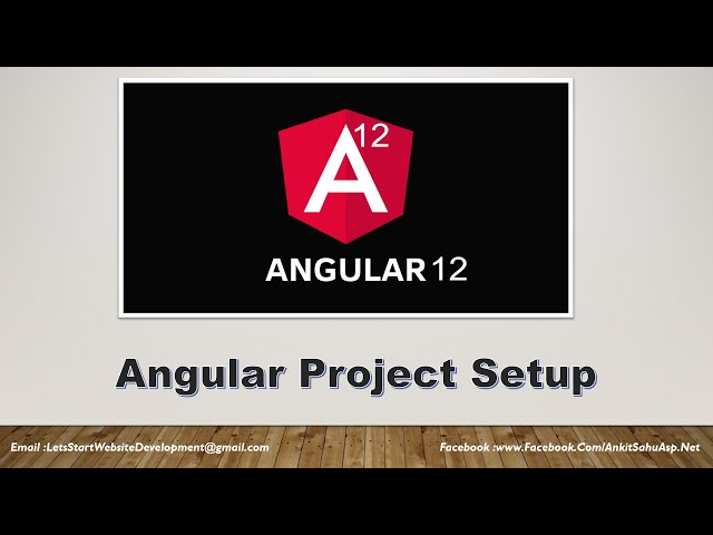 #02 Angular 12 | Angular Project Setup | Let's Start Website Development