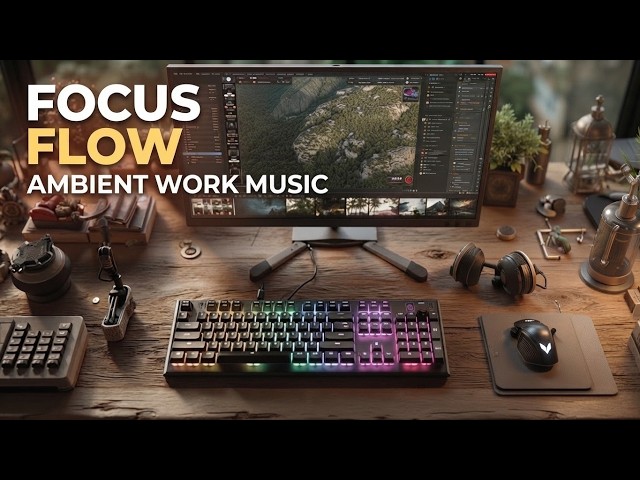 Master Your Work Flow With Ambient Lofi Beats For Peak Productivity And Focused Work Efficiency