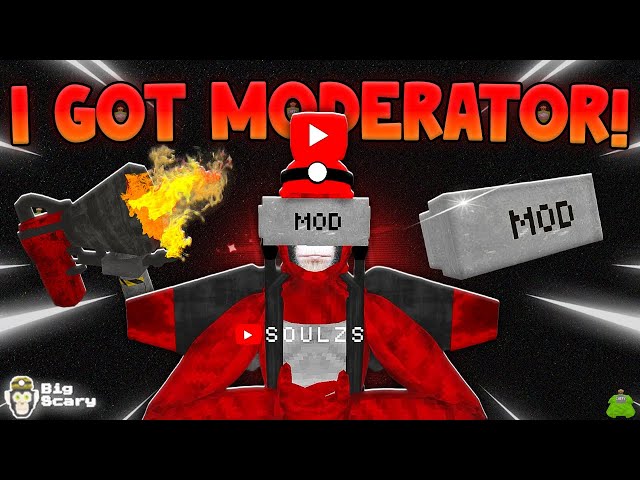 I GOT MODERATOR In Big Scary…
