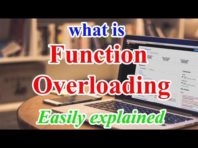 Function Overloading in Java | ICSE Class 10 Computer
